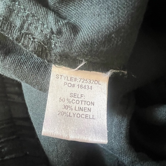 Skies Are Blue Wide Leg Green Pants - Picture 7 of 9